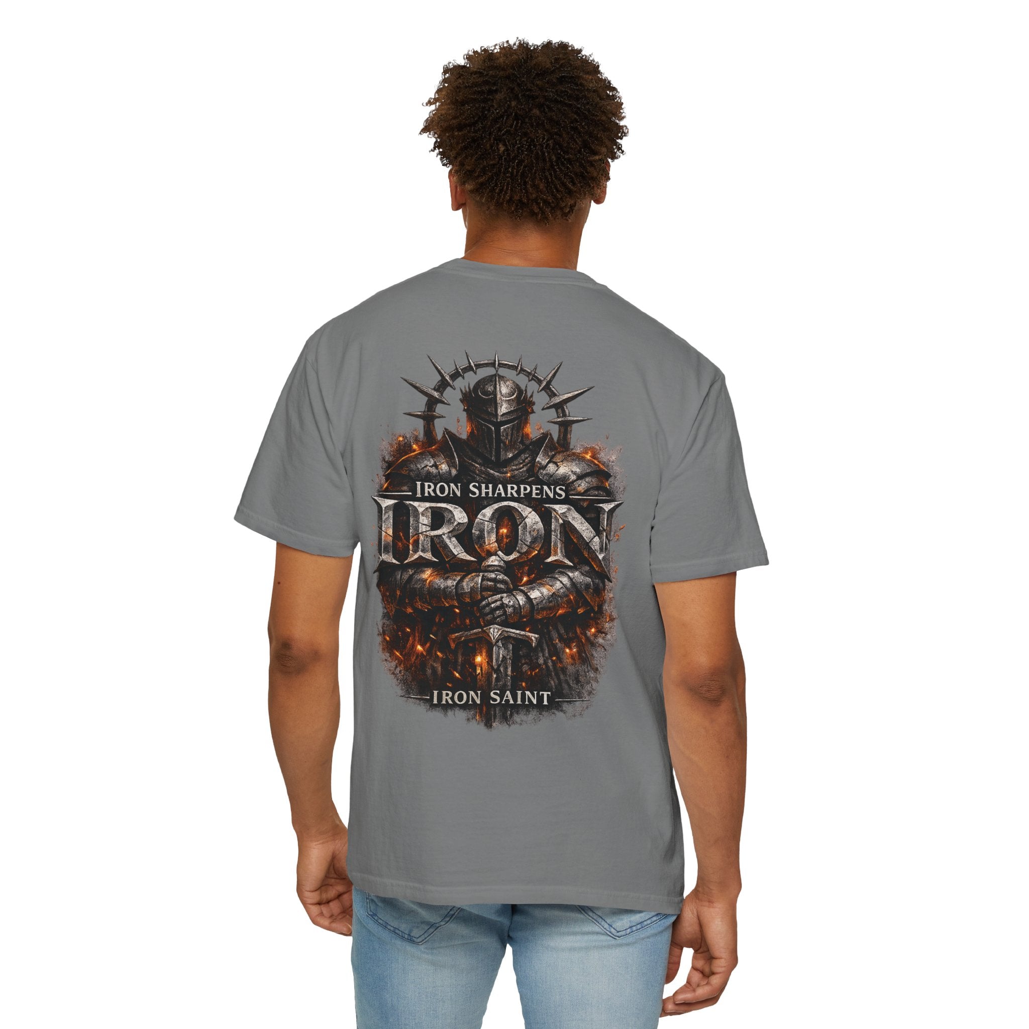 IRON SAINT 'Iron Sharpens Iron' TEE
