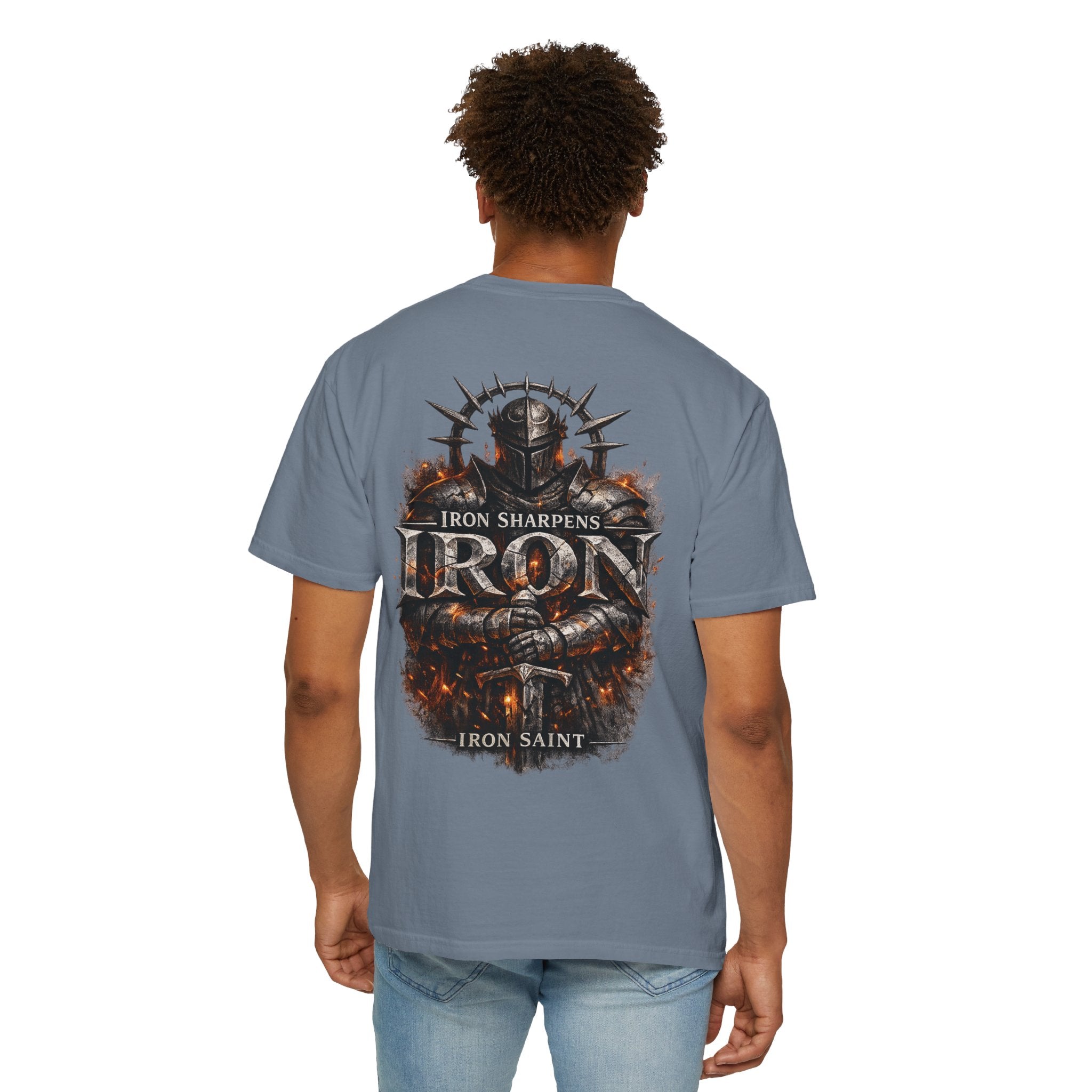 IRON SAINT 'Iron Sharpens Iron' TEE